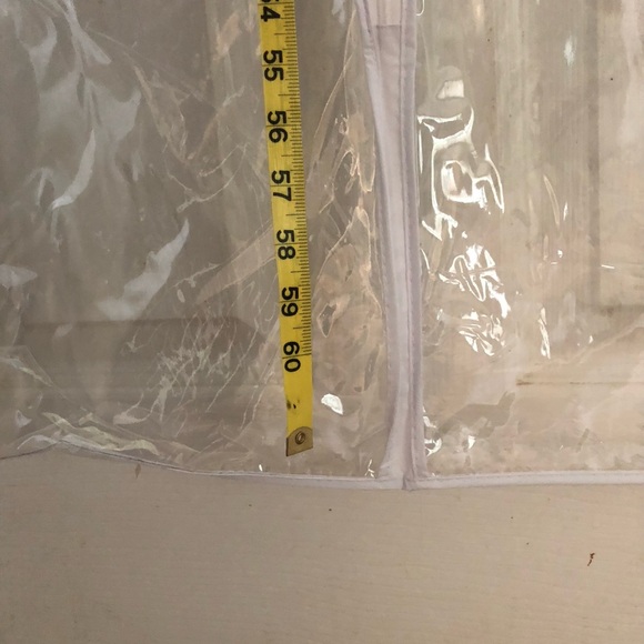 🦋3/$15 Garment bag plastic zipper - Picture 2 of 3